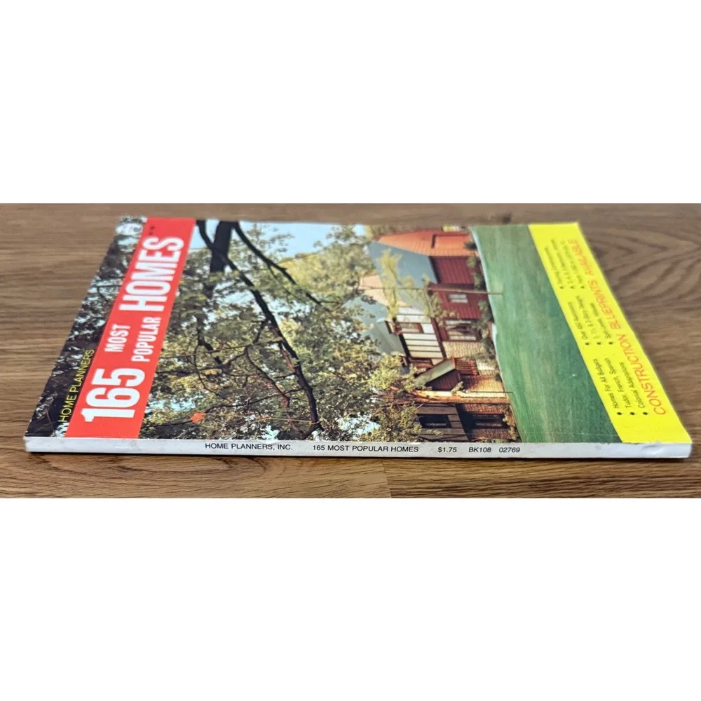 🏡 Vintage Home Planners 165 Most Popular Homes Blueprint Design Book